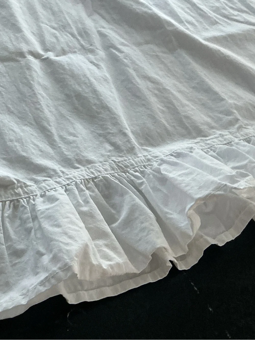 EUC Simply Shabby Chic Crisp White Sham